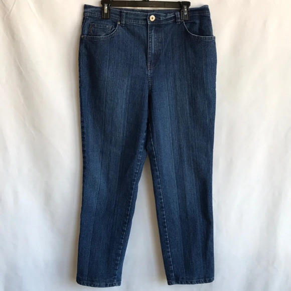 Style & Co. Denim - Style & Co. natural fit tapered leg blue jeans, 14